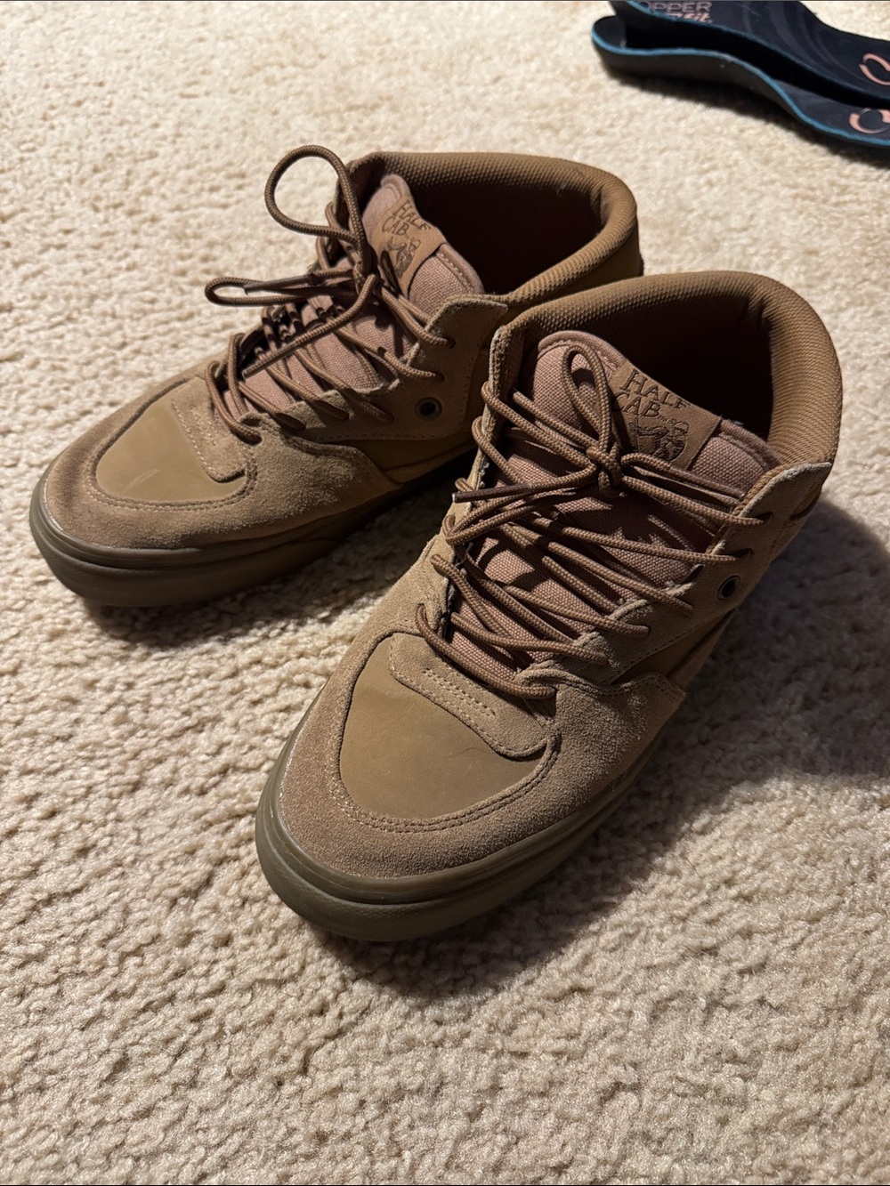 Men's Vans Half Cab Suede sz 9.5